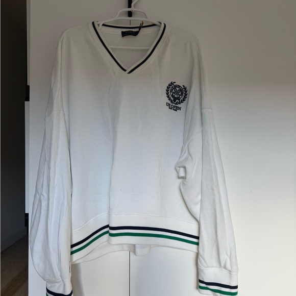 US Open Polo Ralph Lauren Lightweight Fleece V-Neck, XXXL - Picture 3 of 5